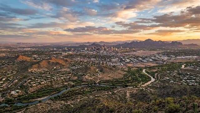 Scottsdale aerial view