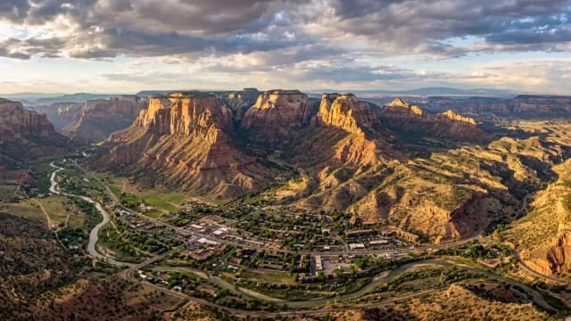 Springdale aerial view