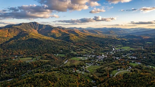 Stowe aerial view