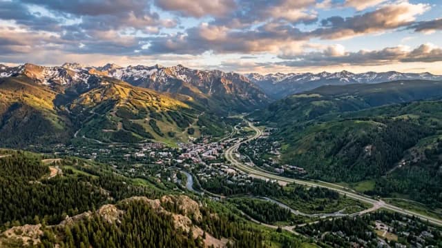 Vail aerial view