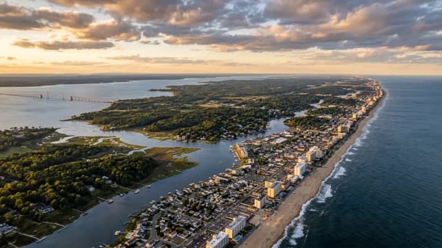 Virginia Beach aerial view