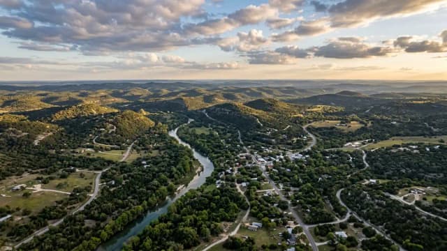 Wimberley aerial view