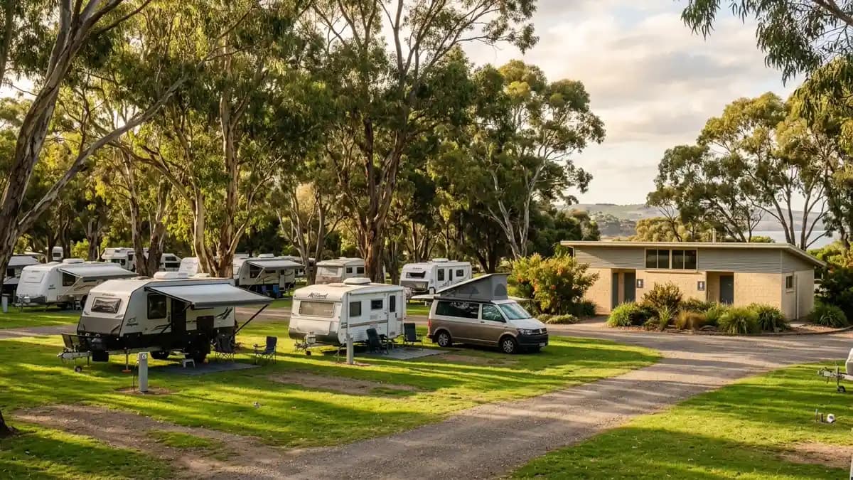Camping and caravan parks near Victor Harbor