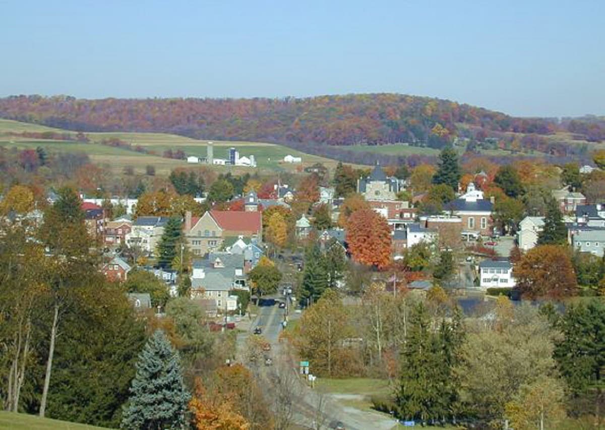 Public restroom facilities in Ligonier, Pennsylvania
