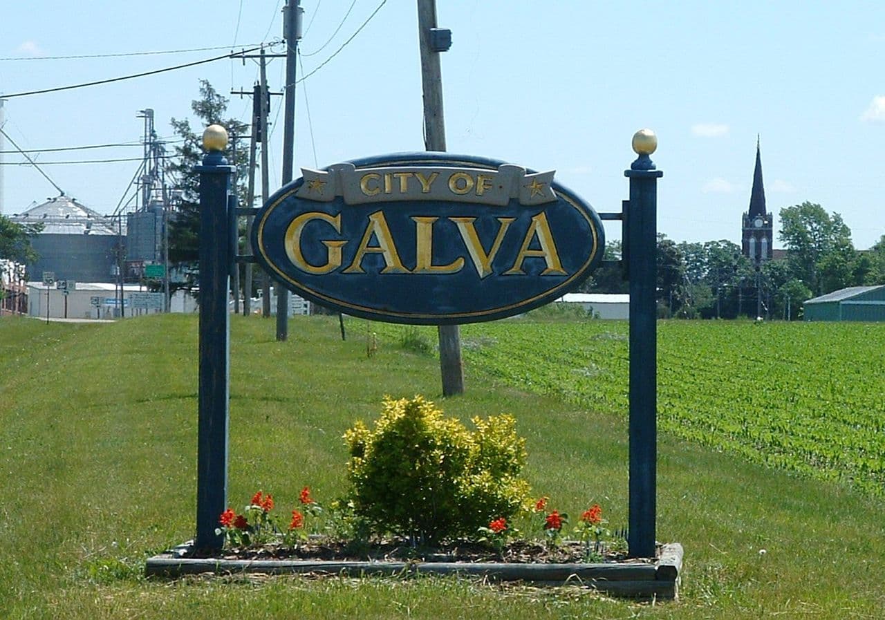 Public restroom facilities in Galva, Illinois