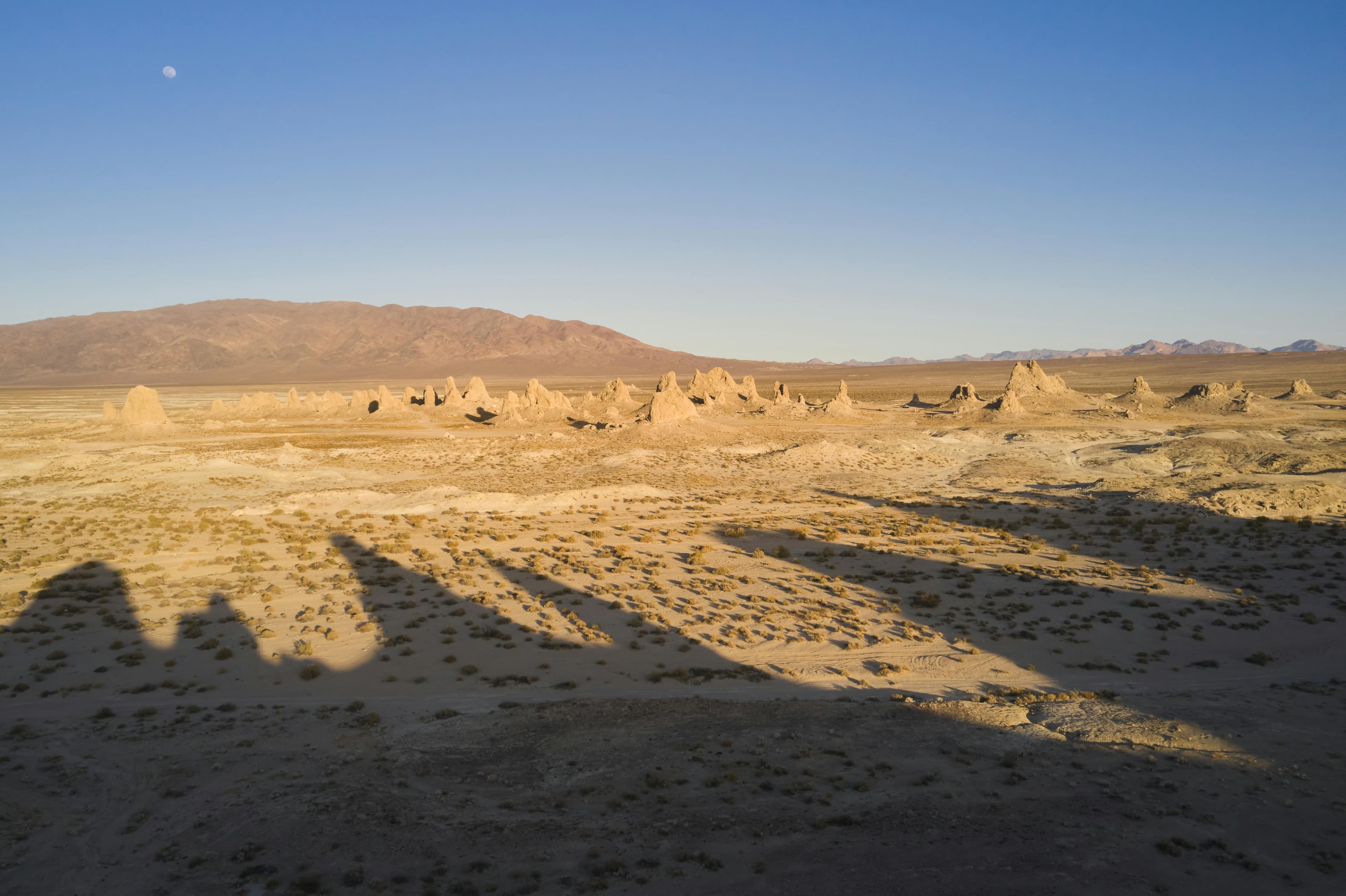 Public restroom facilities in Trona, California