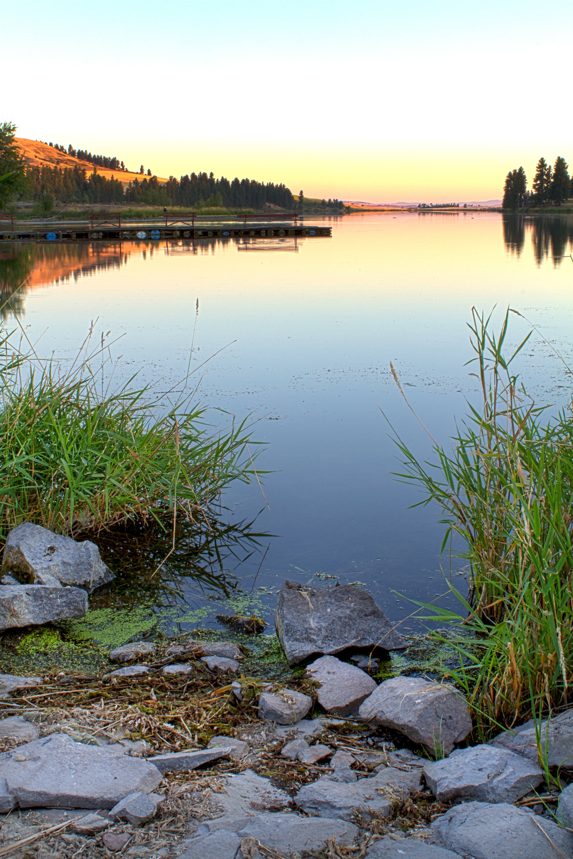 Public restroom facilities in Medical Lake, Washington