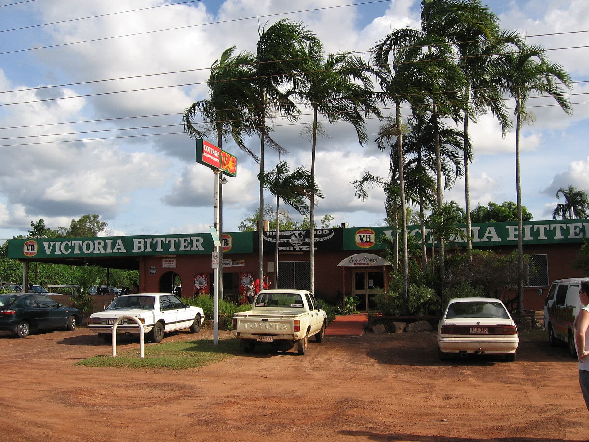 Public toilet facilities in Humpty Doo, NT