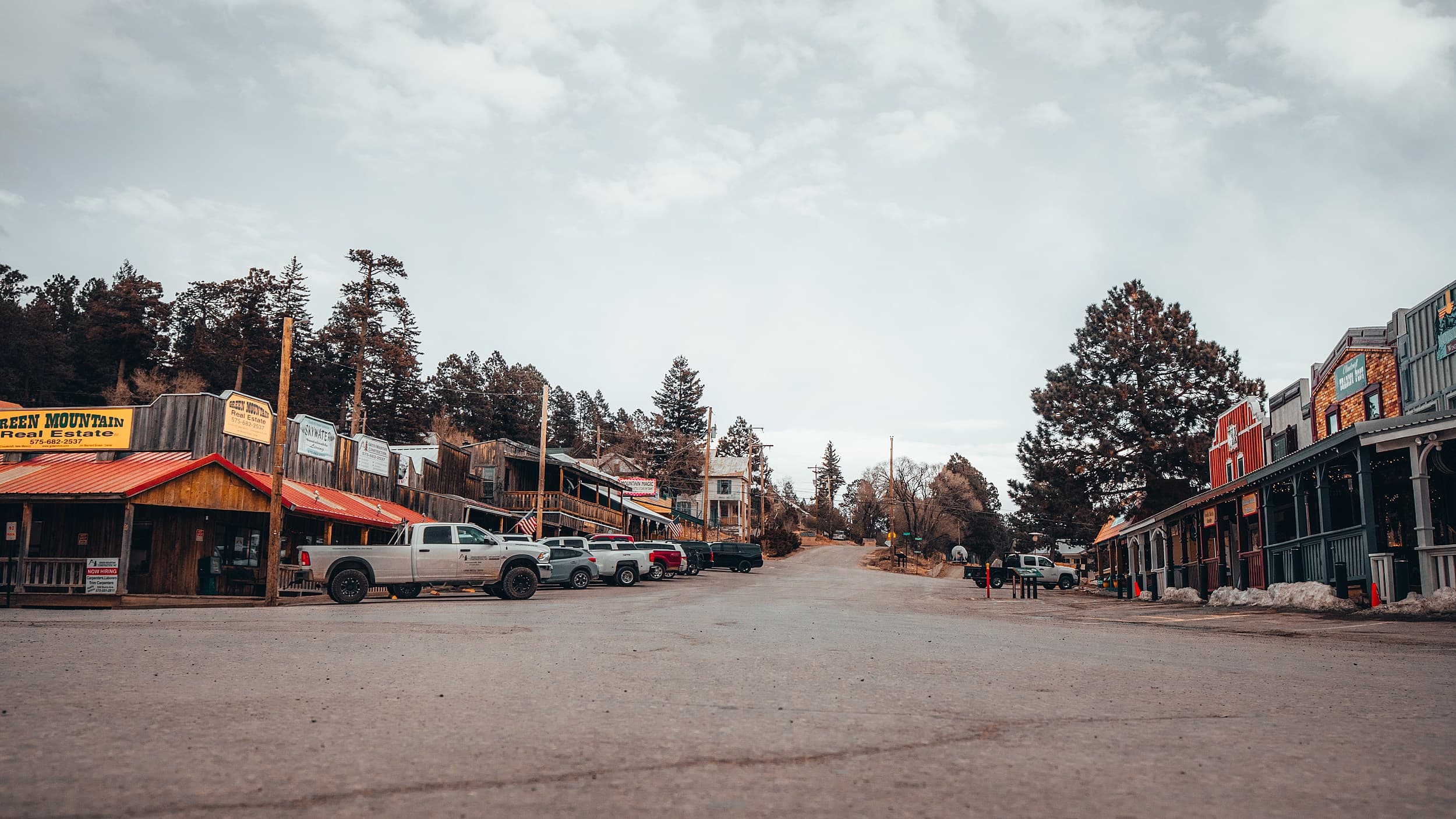 Public restroom facilities in Cloudcroft, New Mexico