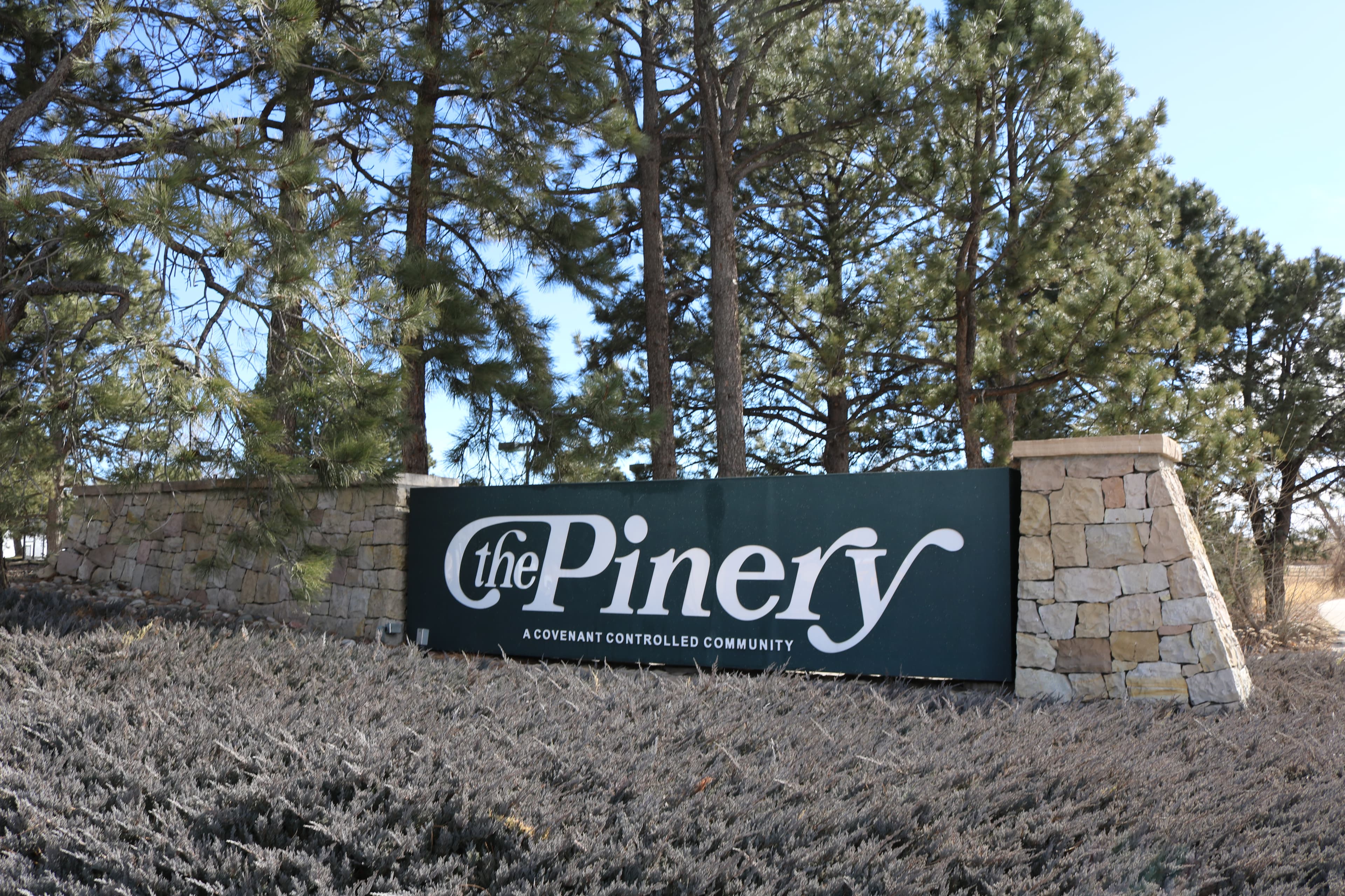Public restroom facilities in The Pinery, Colorado