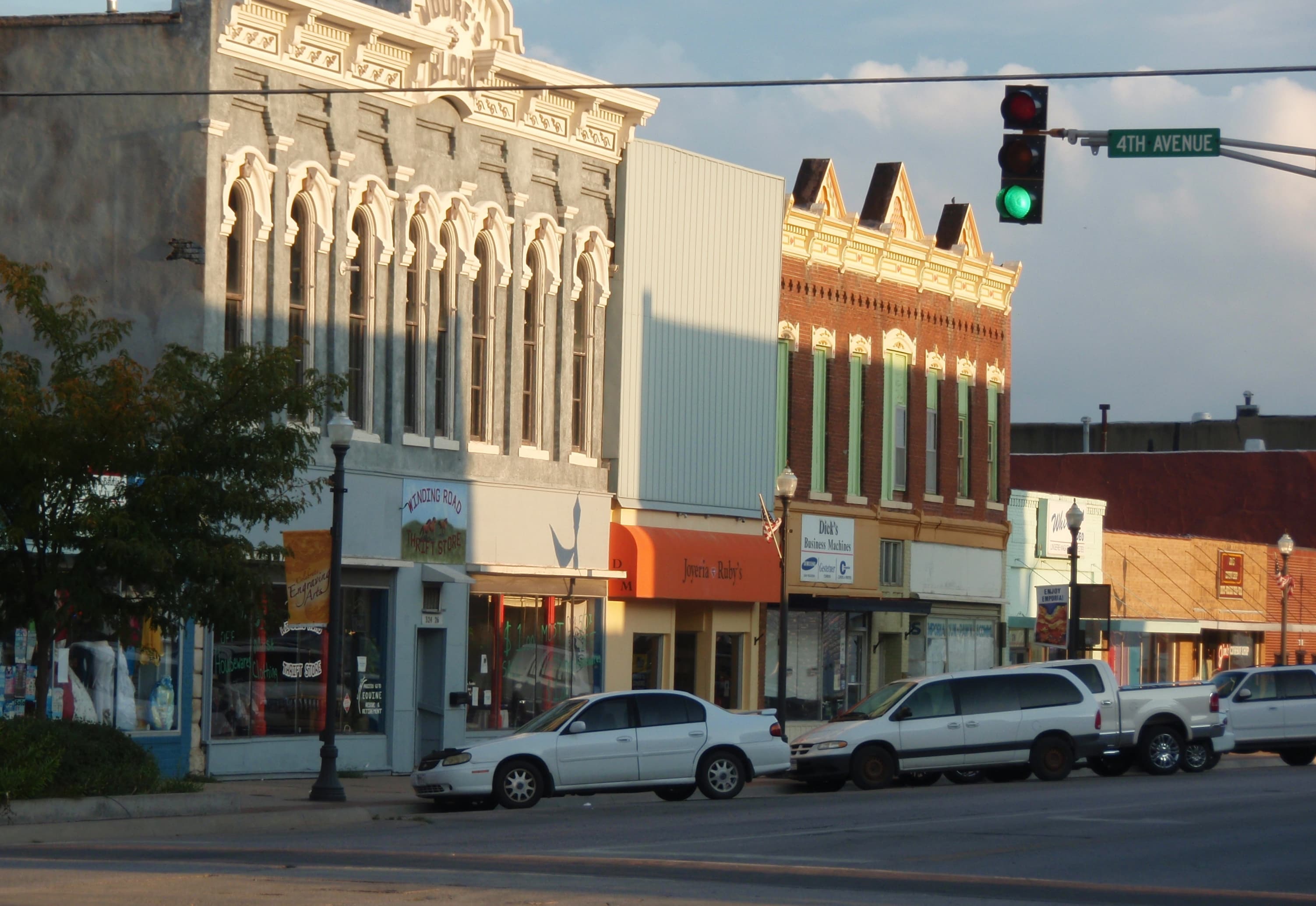 Public restroom facilities in Emporia, Kansas