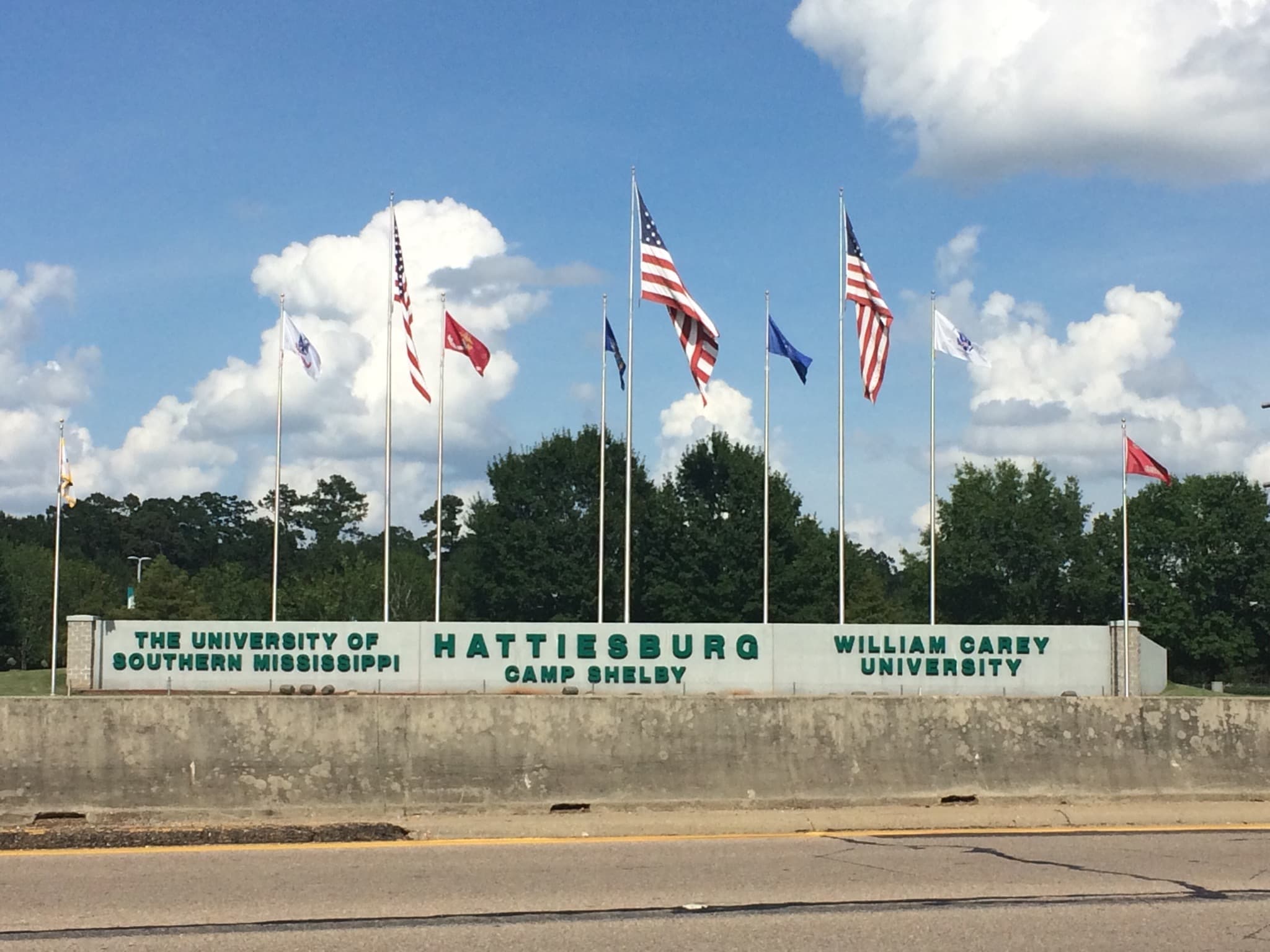 Public restroom facilities in Hattiesburg, Mississippi