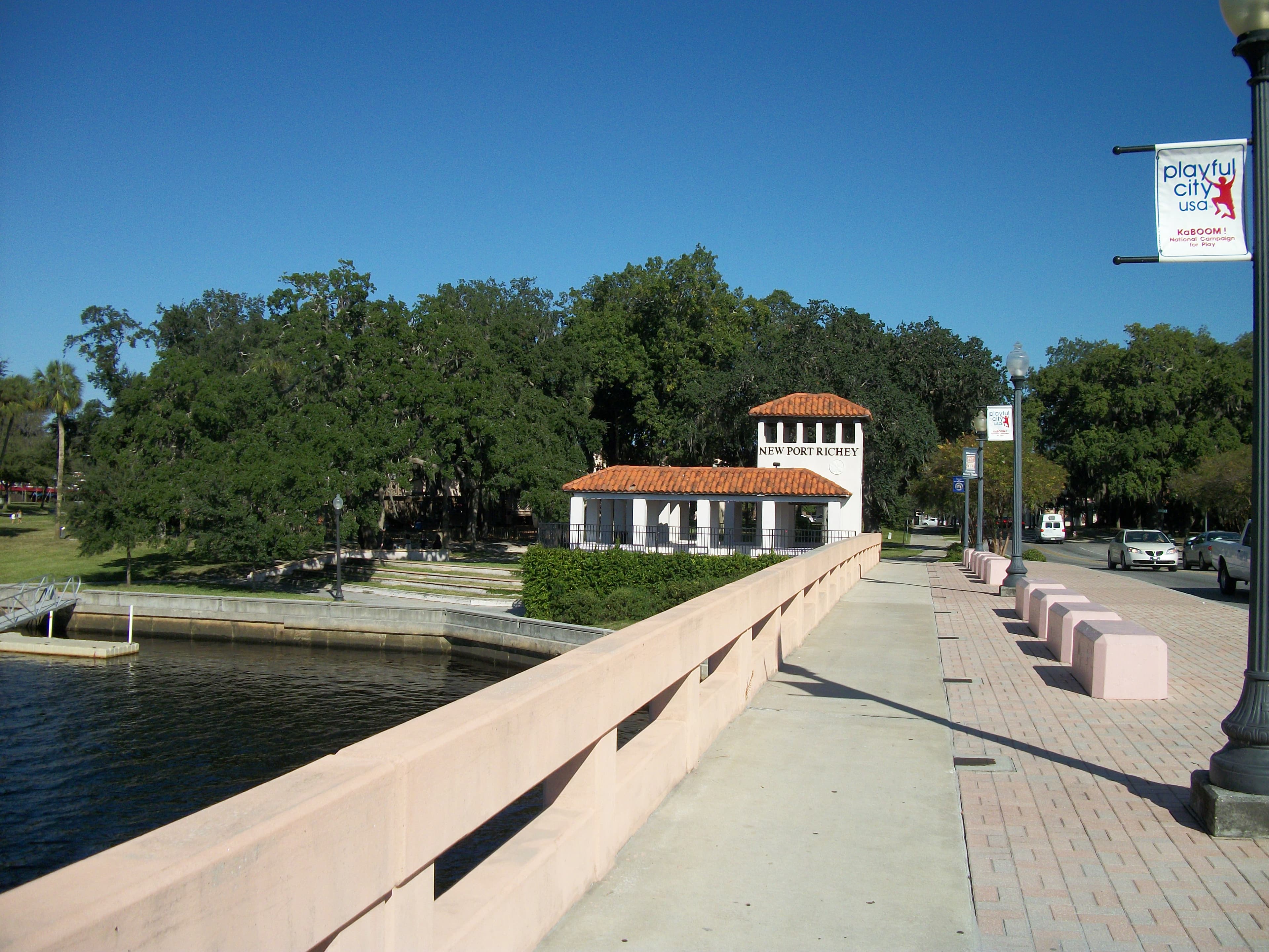 Public restroom facilities in New Port Richey, Florida