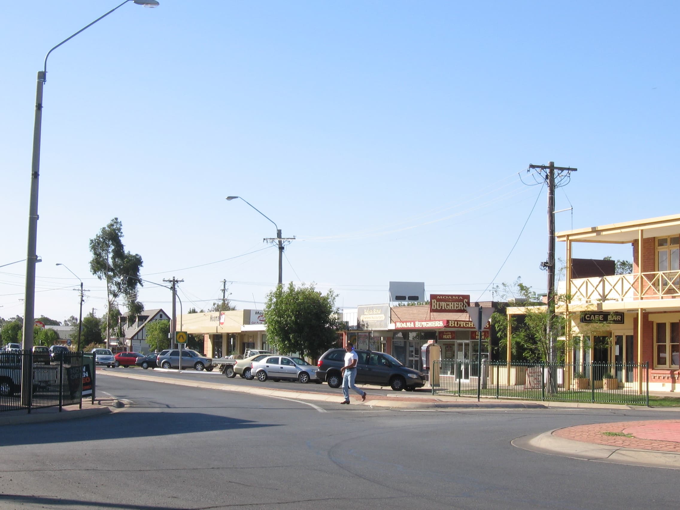 Public toilet facilities in Moama, NSW