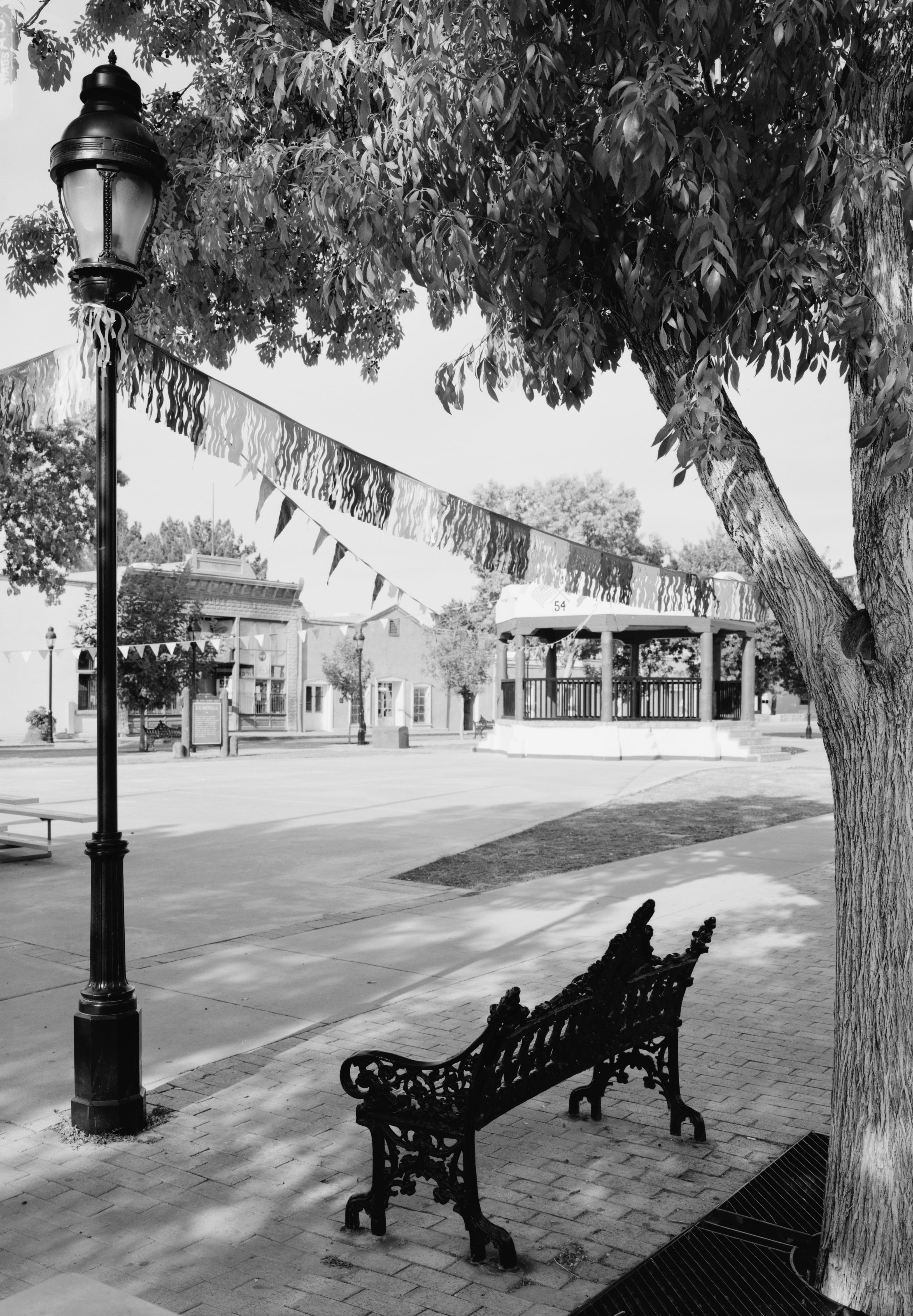 Public restroom facilities in Mesilla, New Mexico