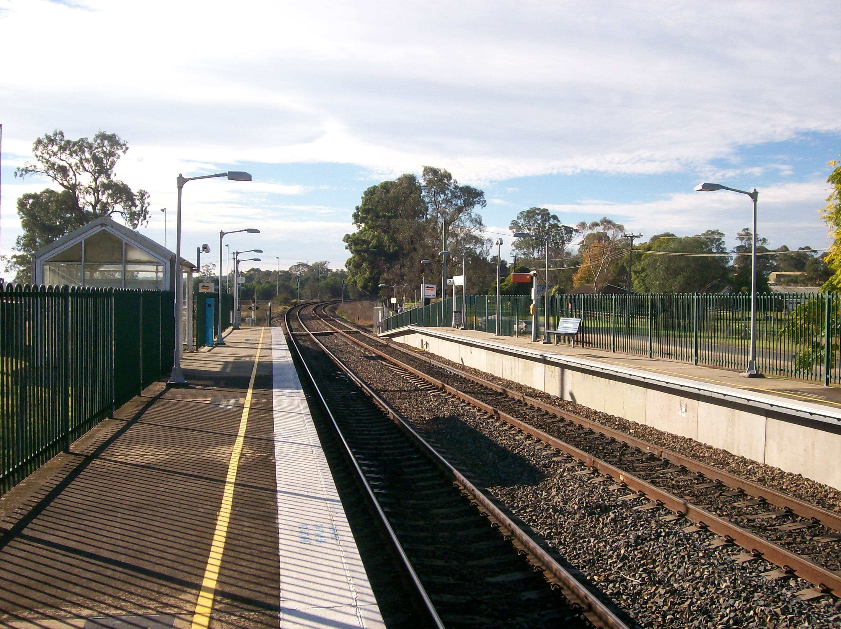 Public toilet facilities in Menangle Park, NSW