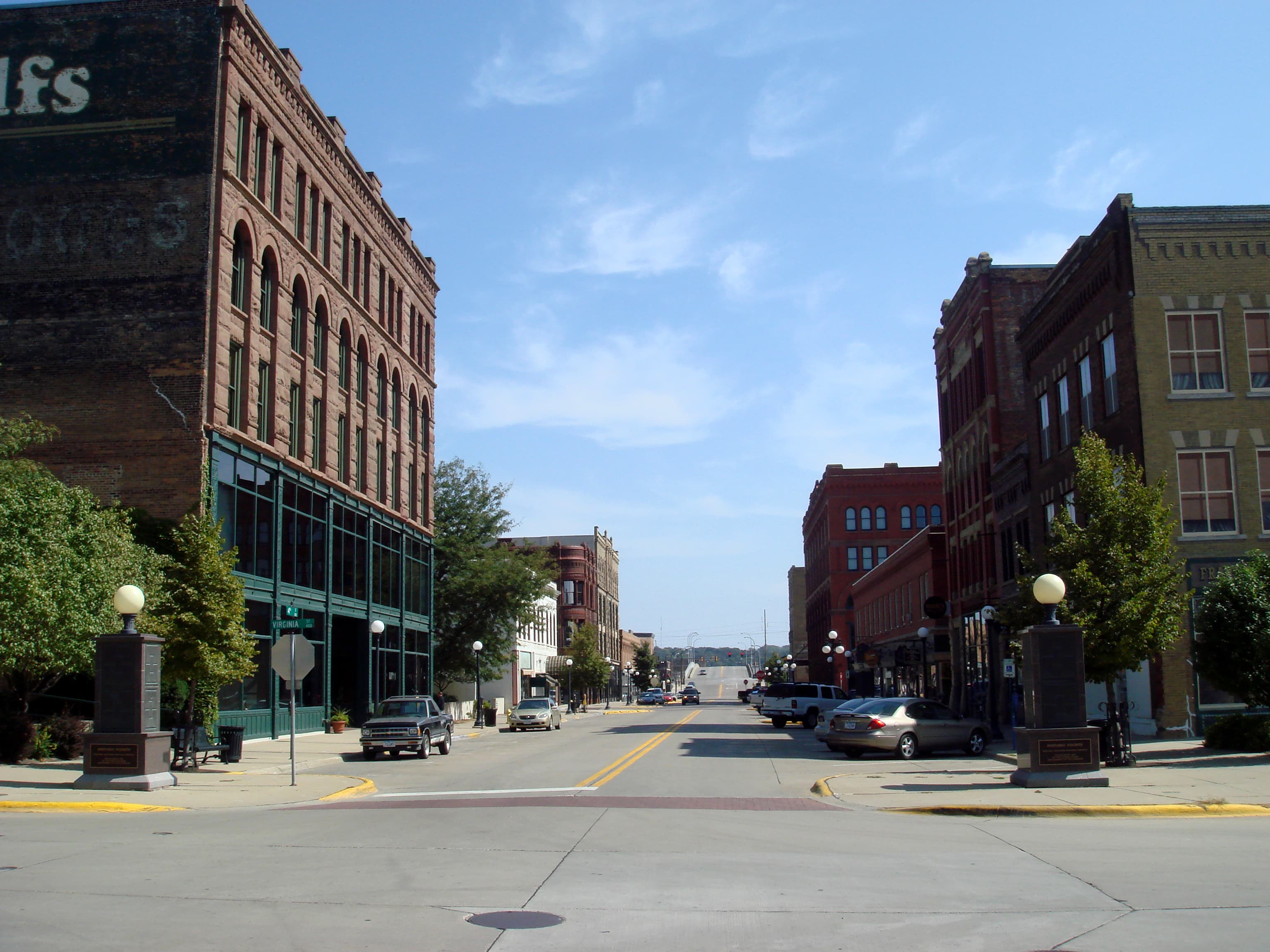 Public restroom facilities in Sioux City, Iowa