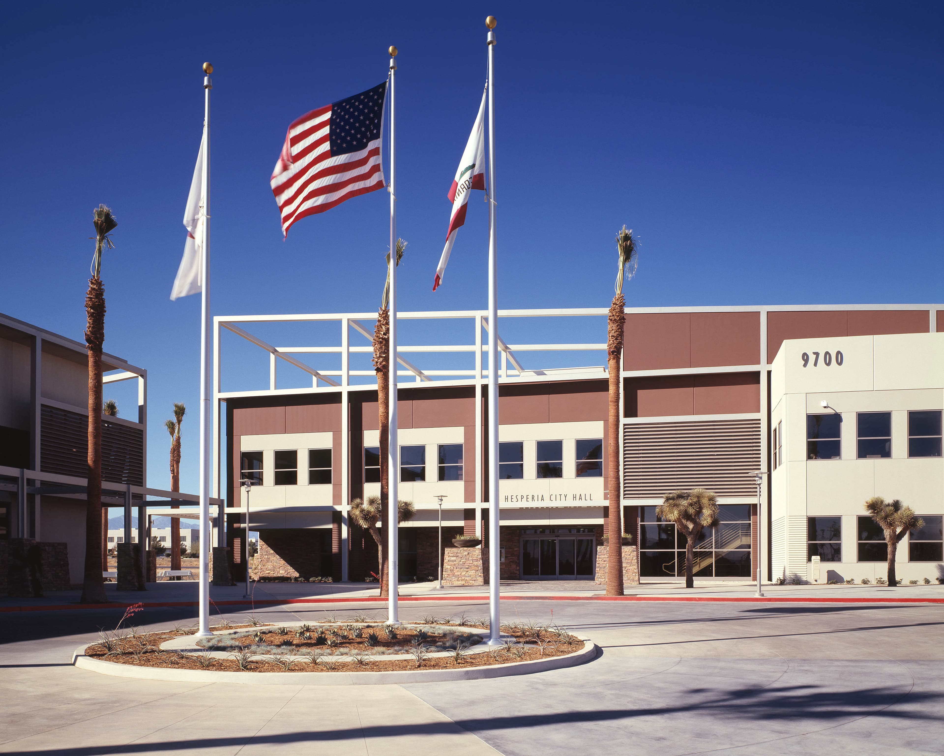Public restroom facilities in Hesperia, California