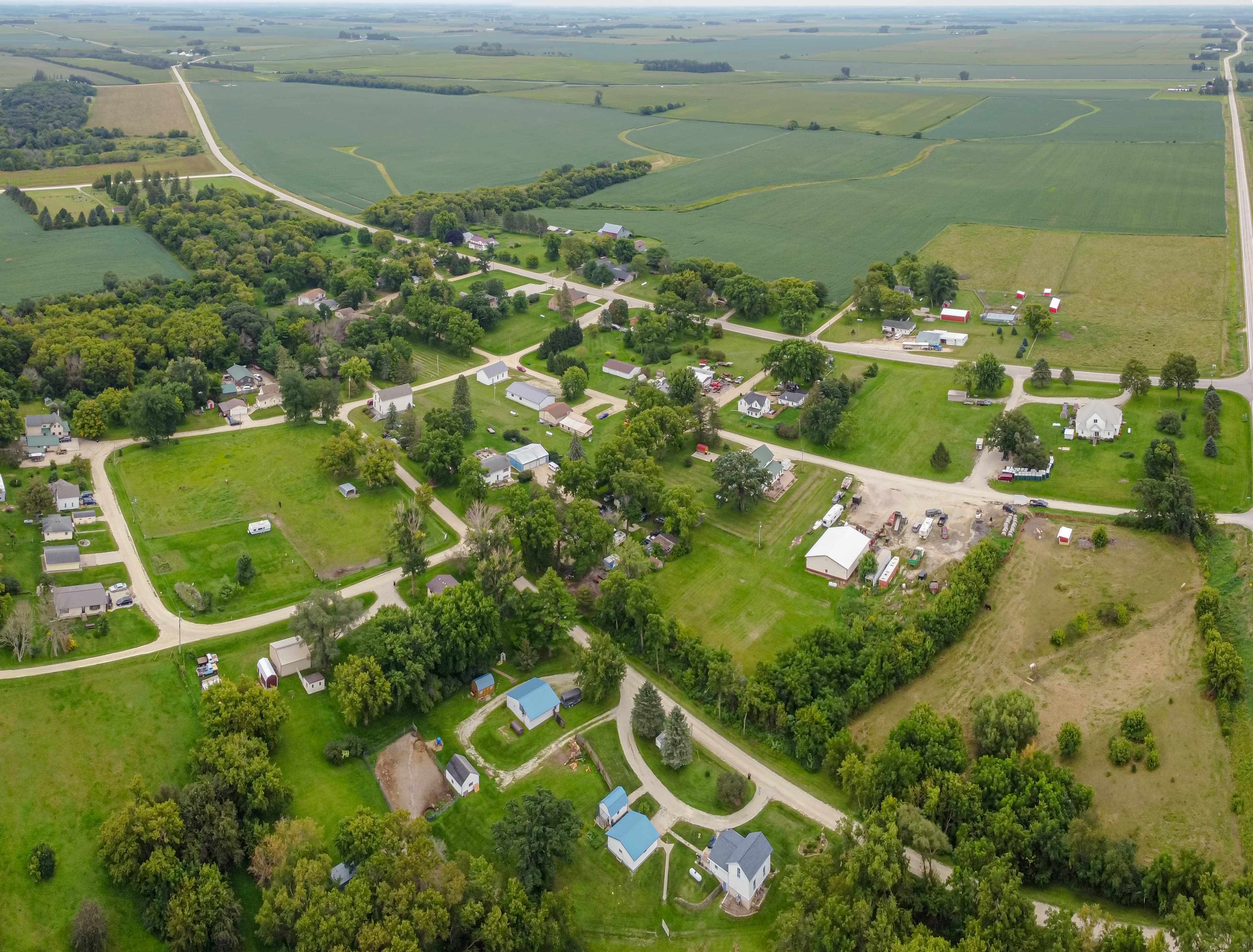 Public restroom facilities in Pleasant Grove Township, Minnesota