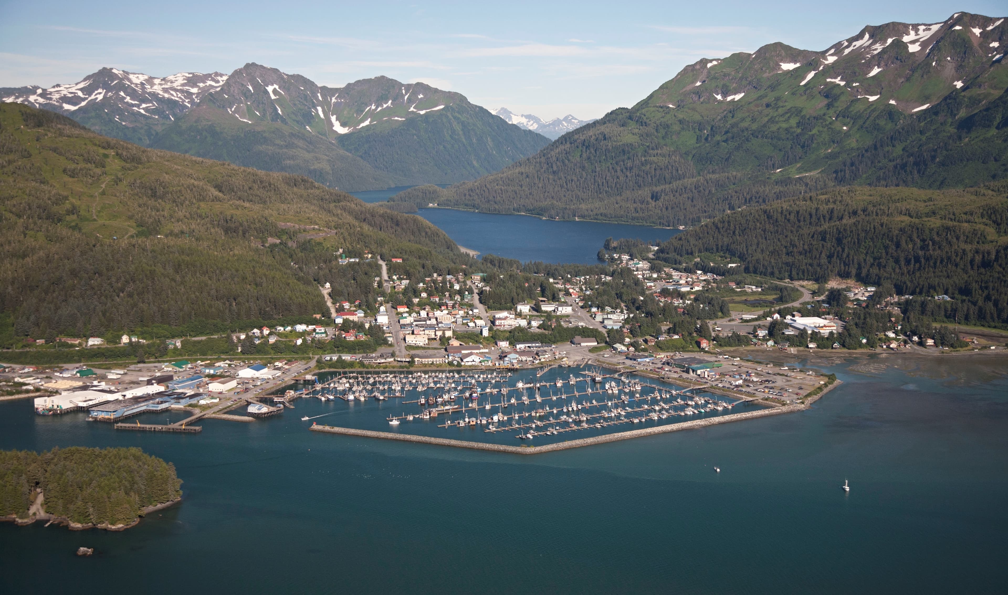 Public restroom facilities in Cordova, Alaska