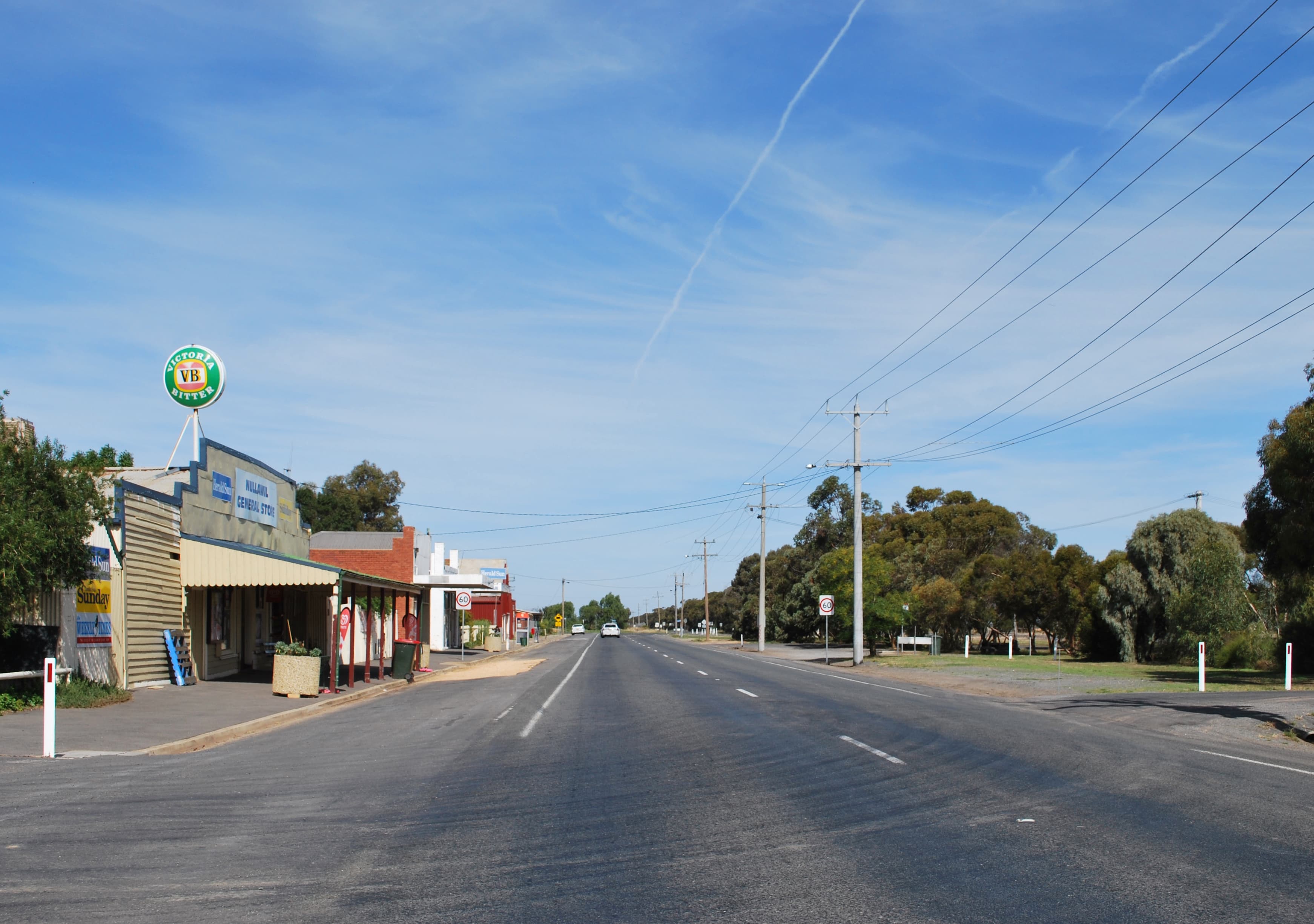 Public toilet facilities in Nullawarre, VIC