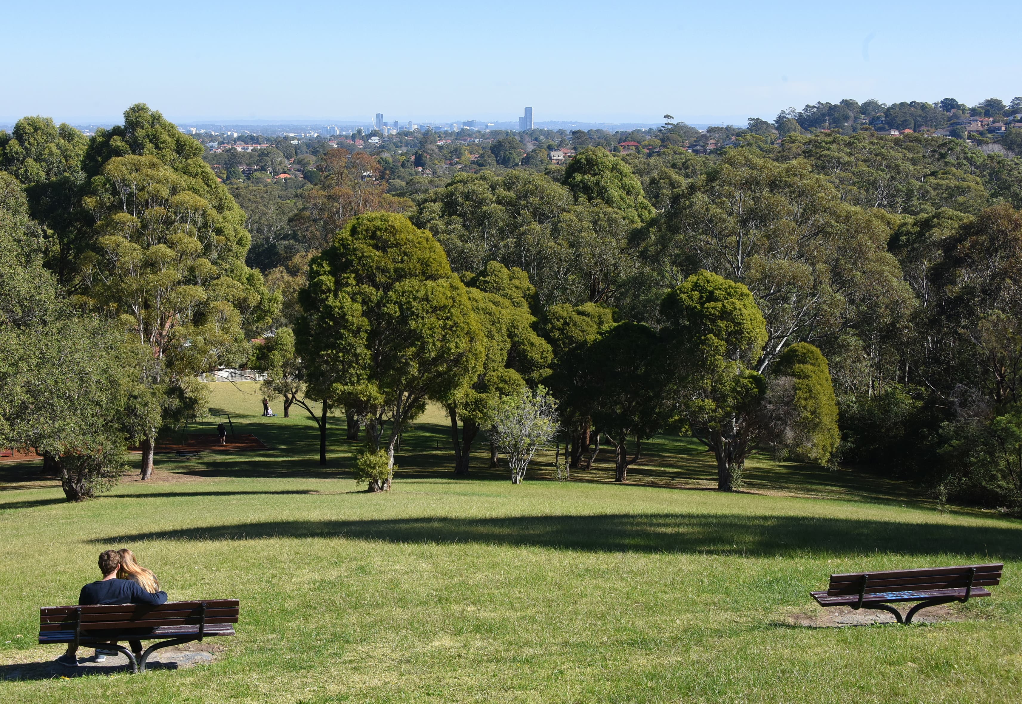 Public toilet facilities in Denistone, NSW