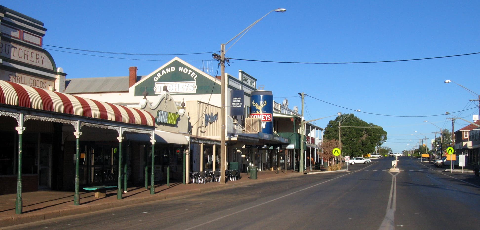 Public toilet facilities in Cobar, NSW