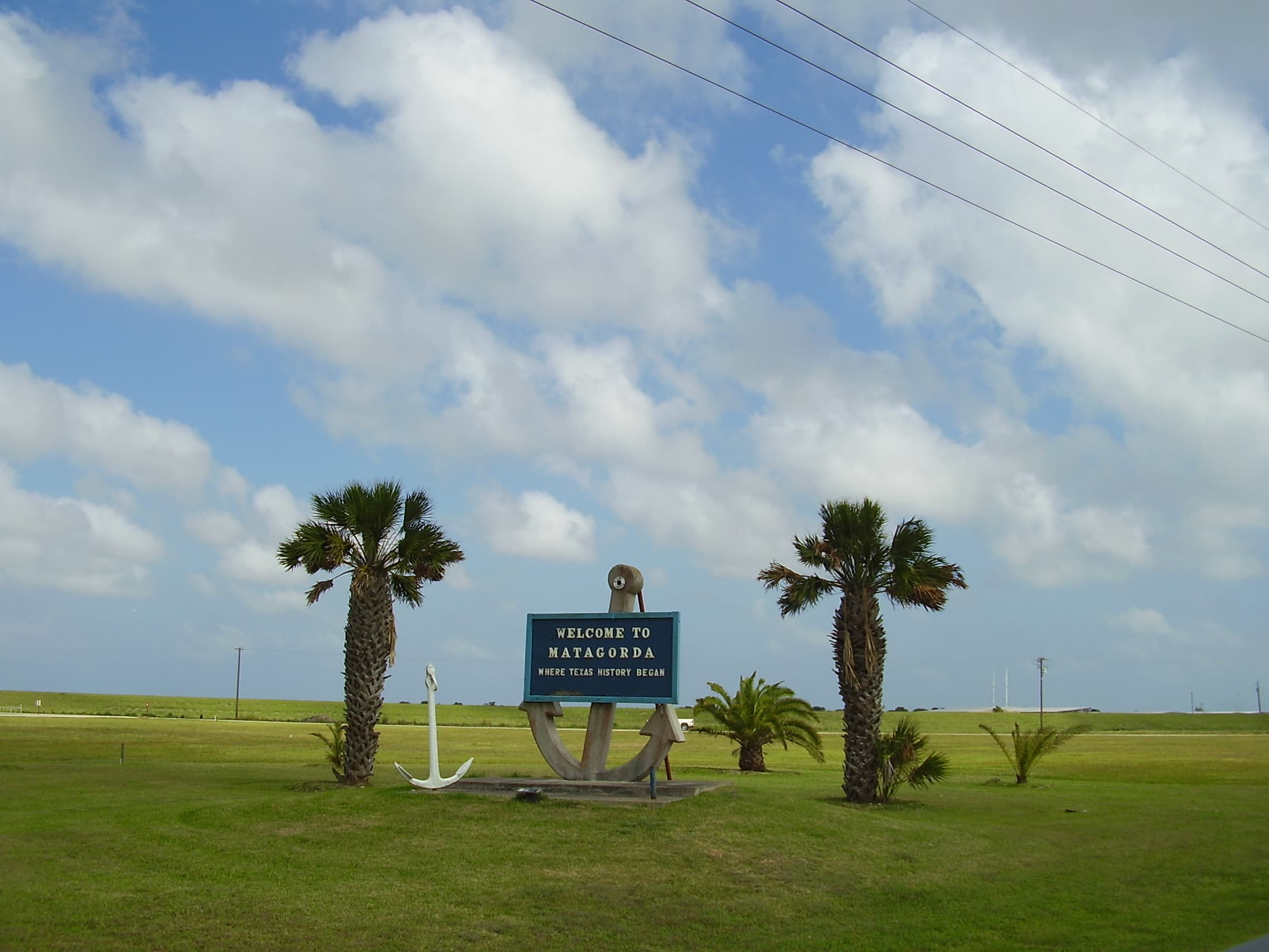 Public restroom facilities in Matagorda County, Texas