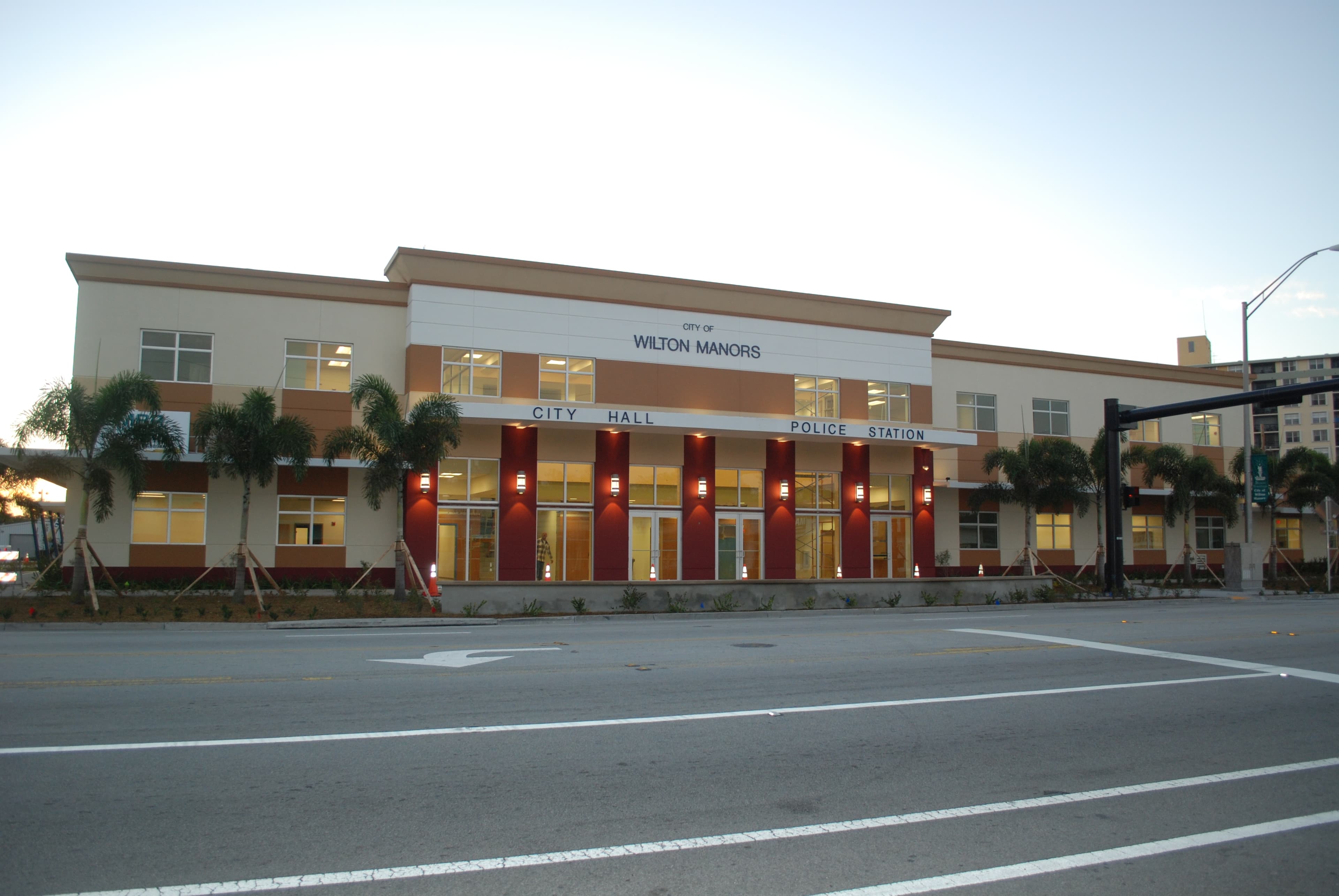 Public restroom facilities in Wilton Manors, Florida
