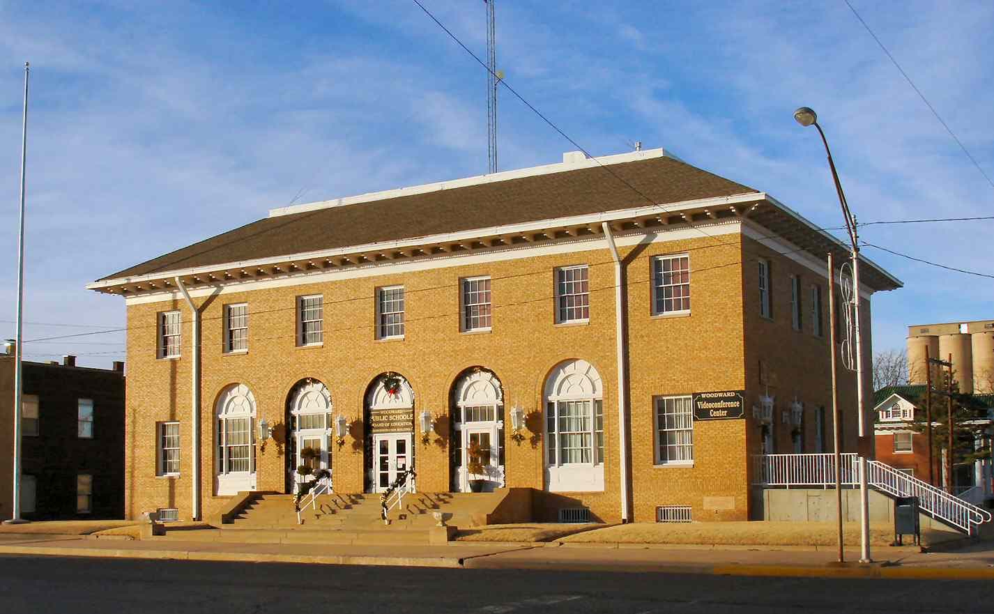 Public restroom facilities in Woodward County, Oklahoma