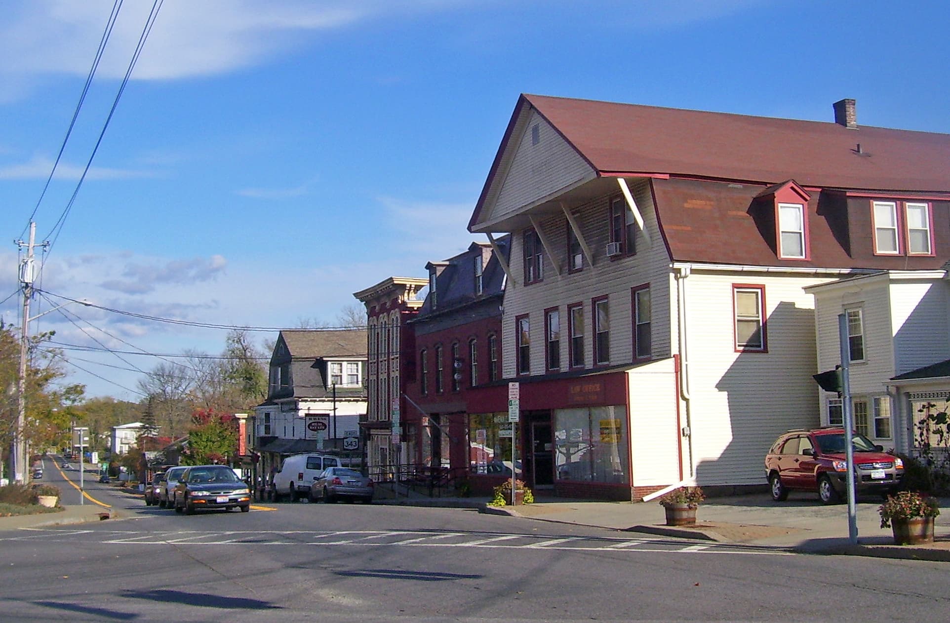 Public restroom facilities in Town of Amenia, New York