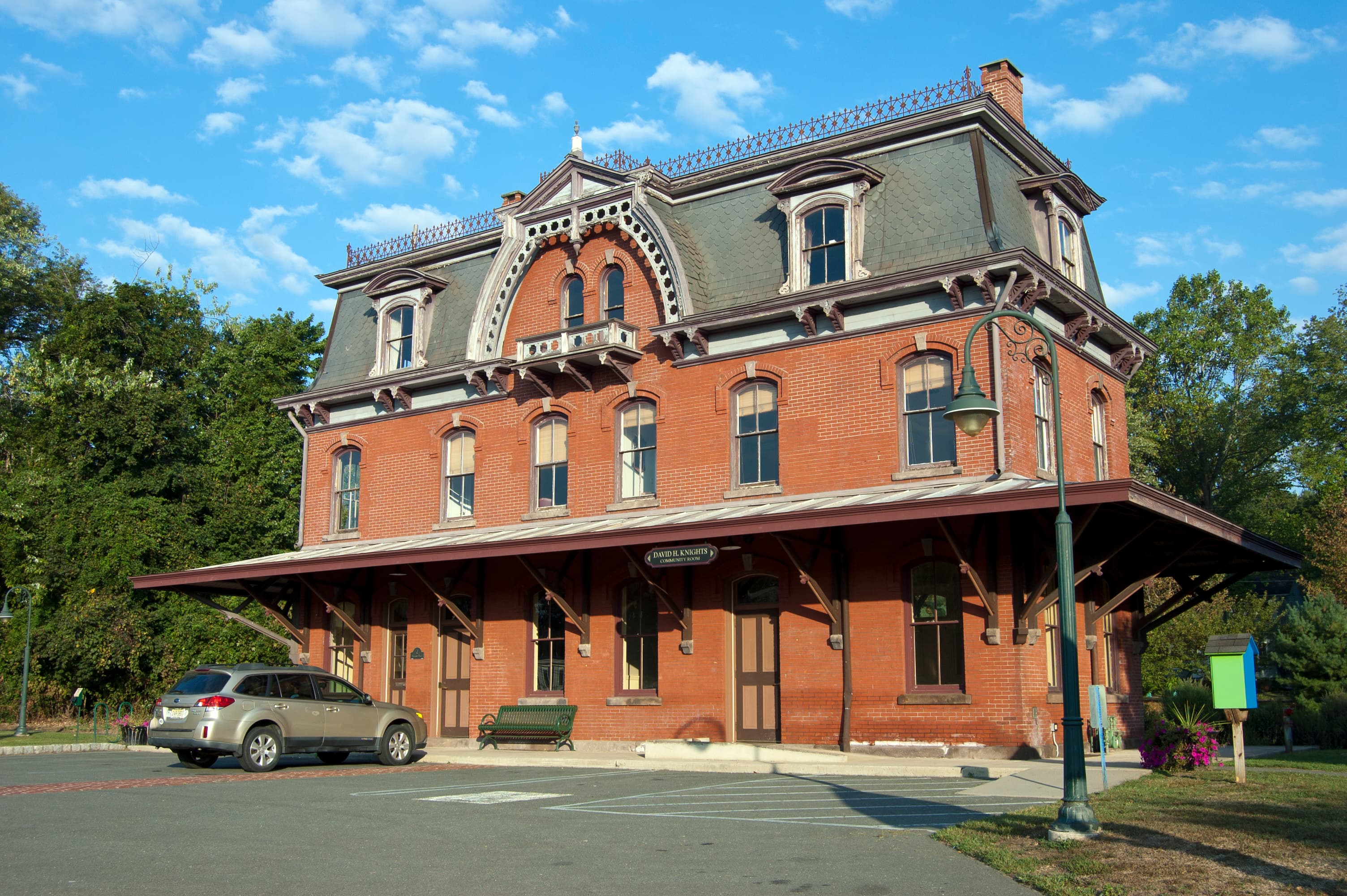 Public restroom facilities in Hopewell Township, New Jersey