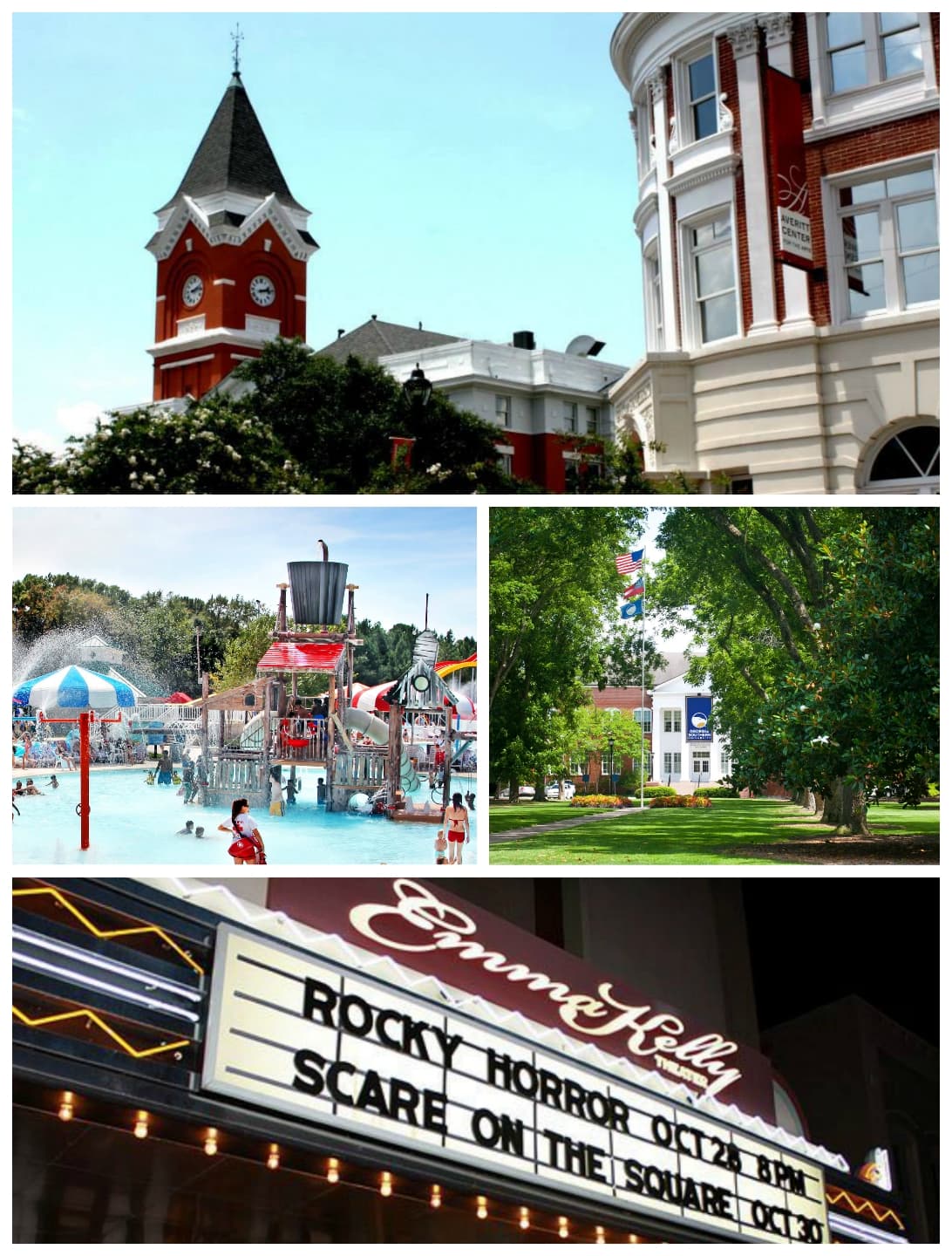 Public restroom facilities in Statesboro, Georgia
