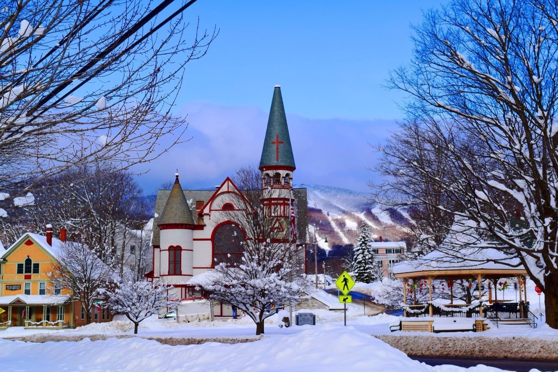 Public restroom facilities in Ludlow, Vermont