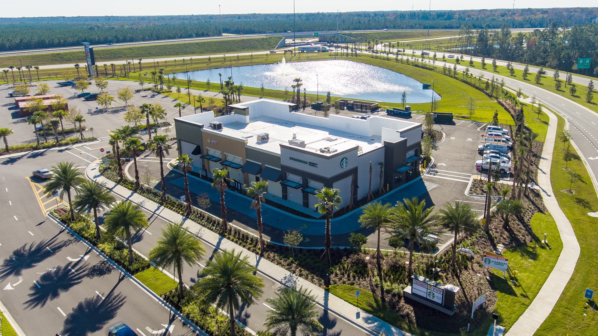 Public restroom facilities in Pavillion at Durbin Park, Florida