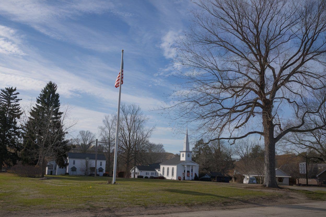 Public restroom facilities in Willington, Connecticut