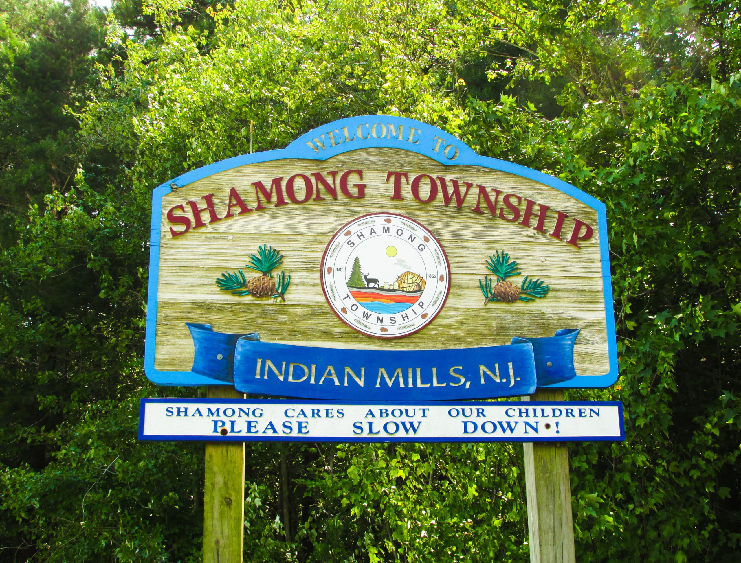 Public restroom facilities in Shamong Township, New Jersey
