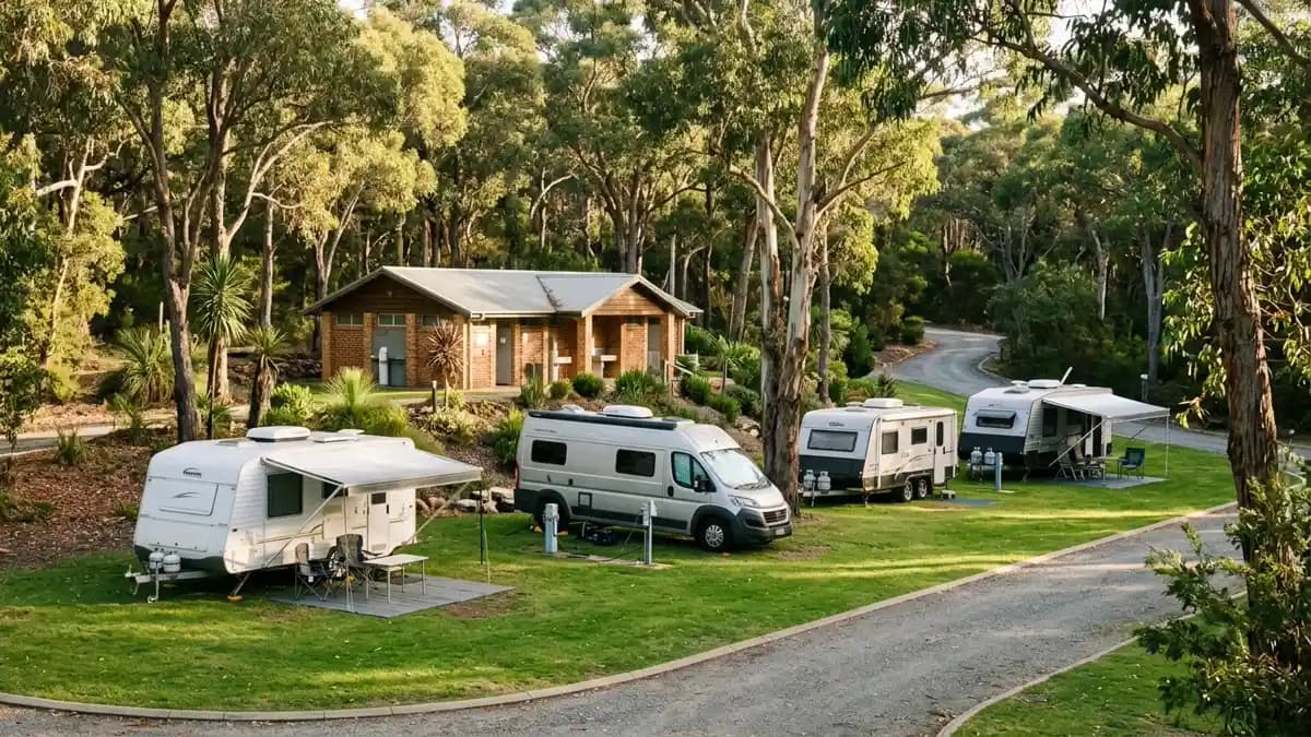 Camping and caravan parks near Albany