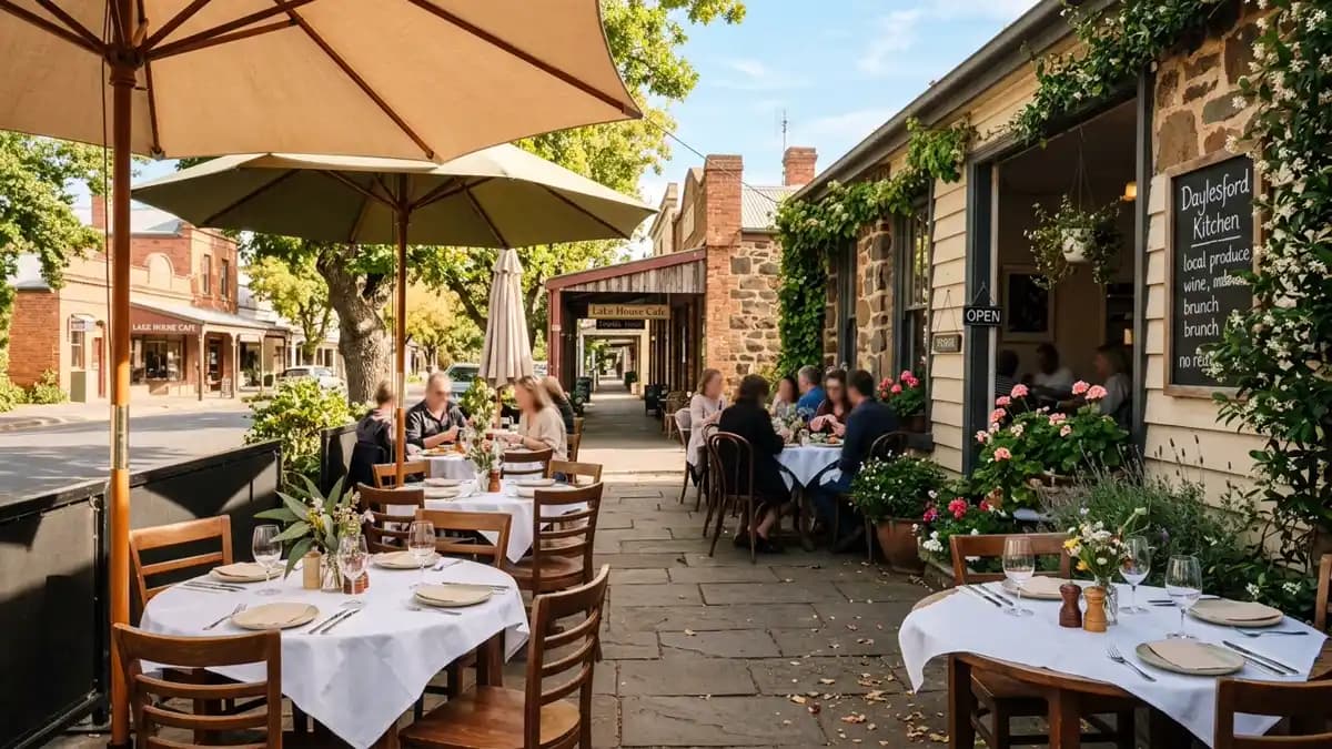 Restaurants and cafes in Daylesford