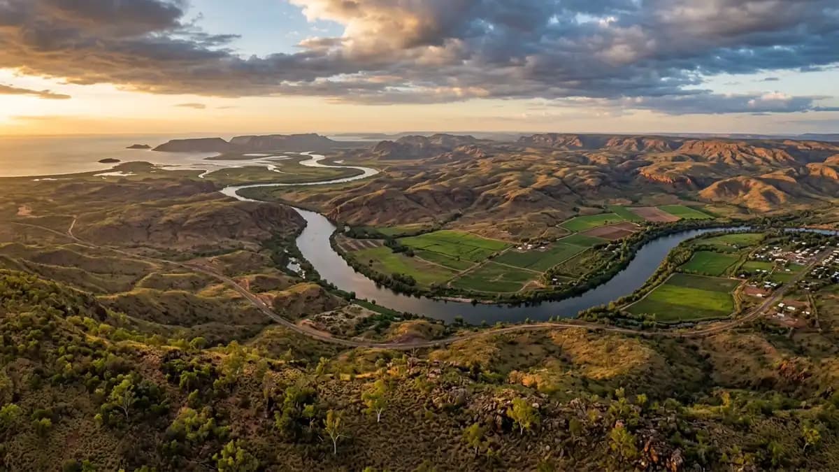 Scenic views of the region surrounding Kununurra