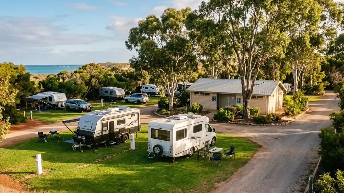 Camping and caravan parks near Ningaloo