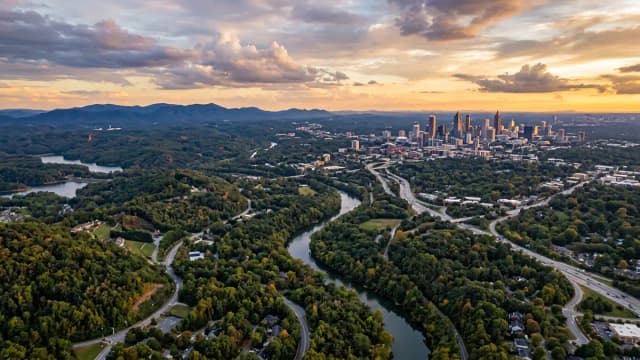 Atlanta aerial view