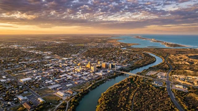 Brownsville aerial view