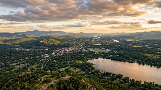 City Of Saratoga Springs aerial view