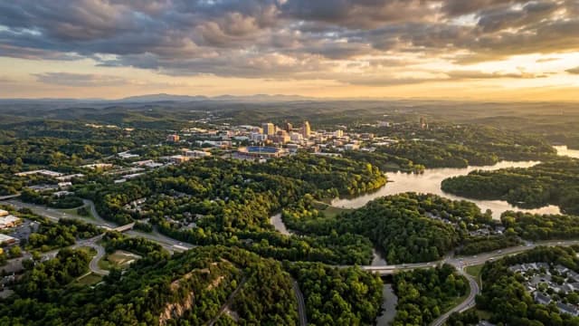 Durham aerial view
