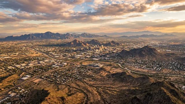 Phoenix aerial view