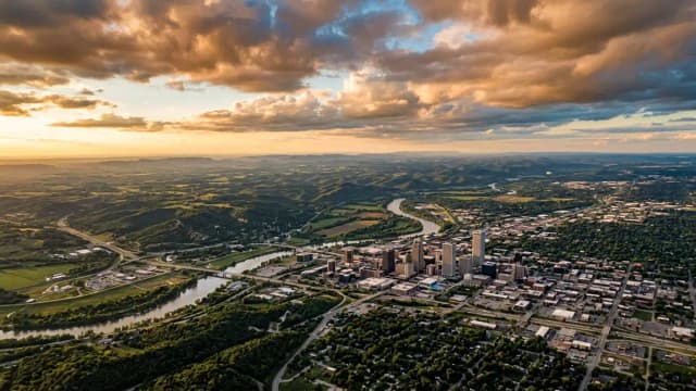 Tulsa aerial view