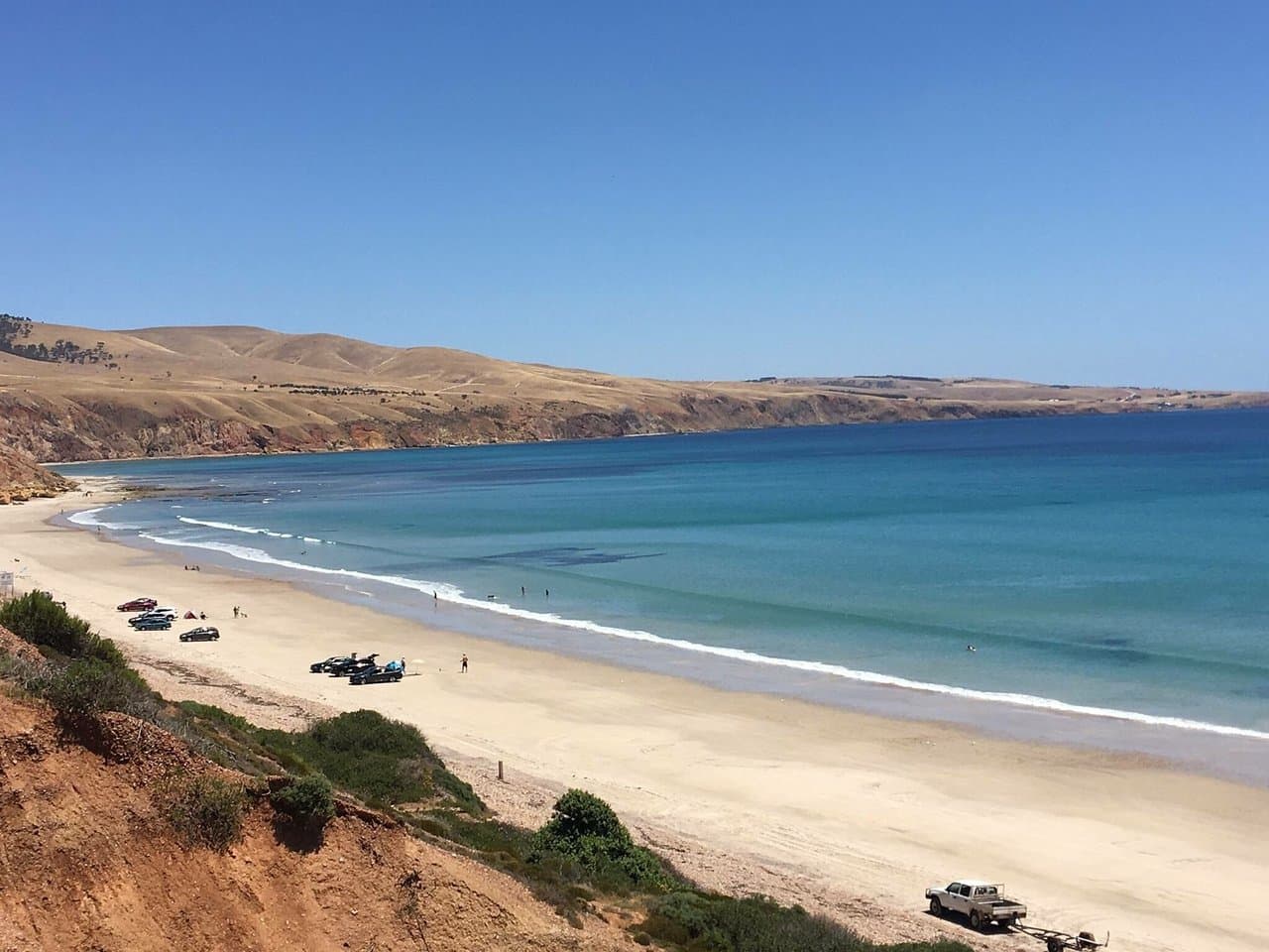 Public toilet facilities in Myponga Beach, SA