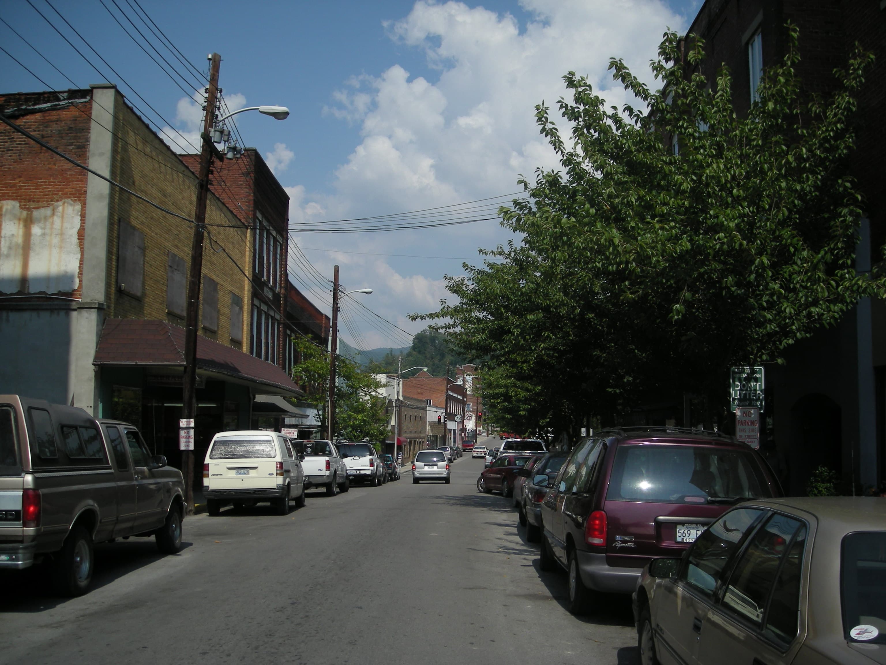 Public restroom facilities in Harlan County, Kentucky