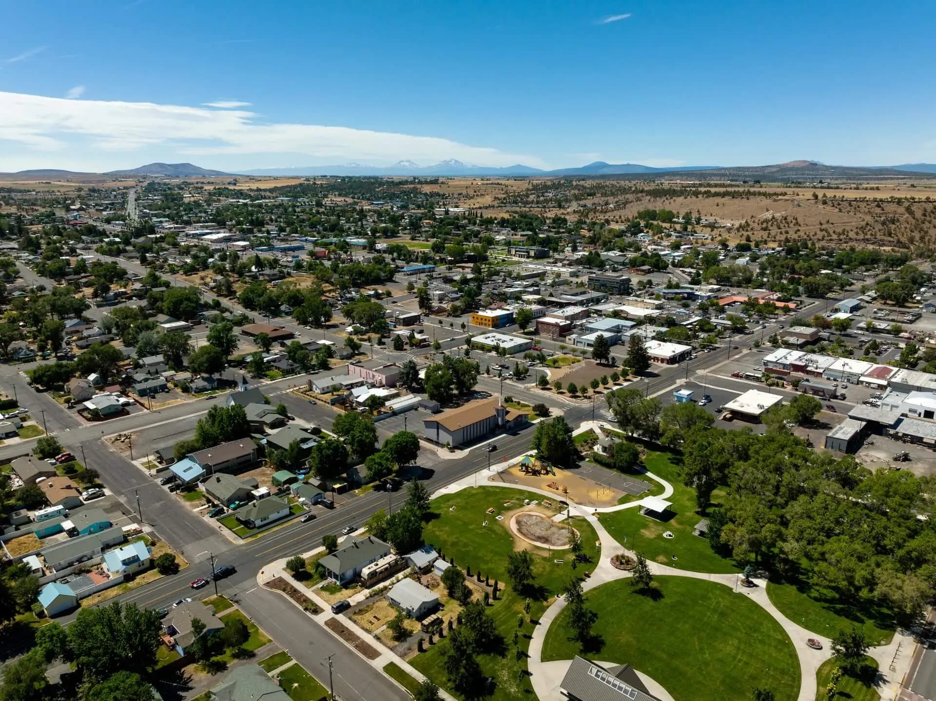 Public restroom facilities in Madras, Oregon